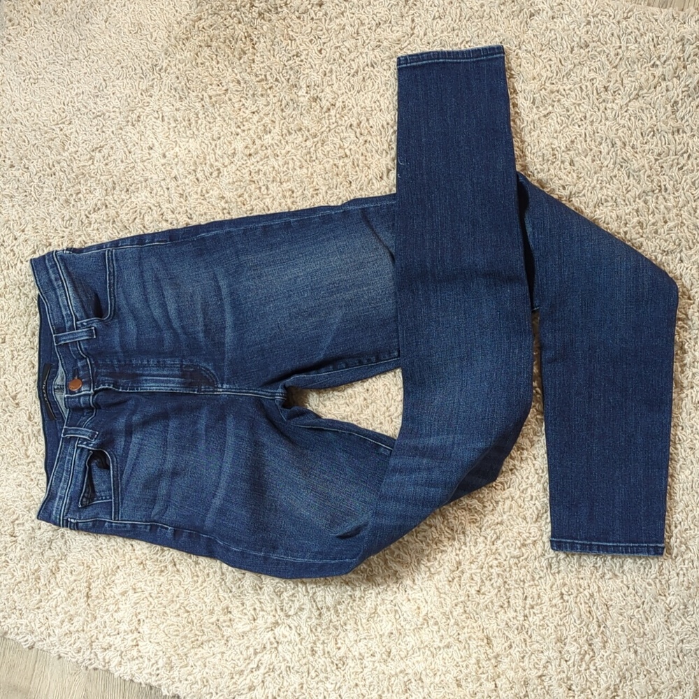 J BRAND Carolina Super High Rise skinny leg jeans, sz 28